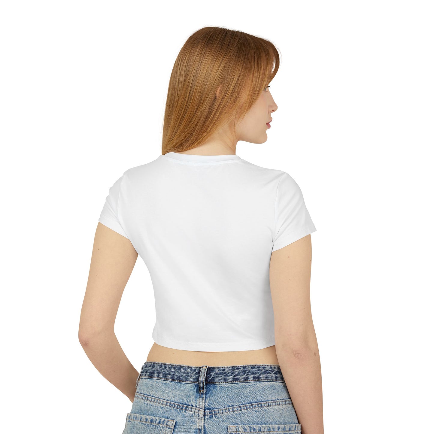 Youthful Vibe Women's Baby Tee, Cute Selfie Shirt, Casual Top for Teens, Fun Summer Outfit, Gift for Friends, Everyday Wear