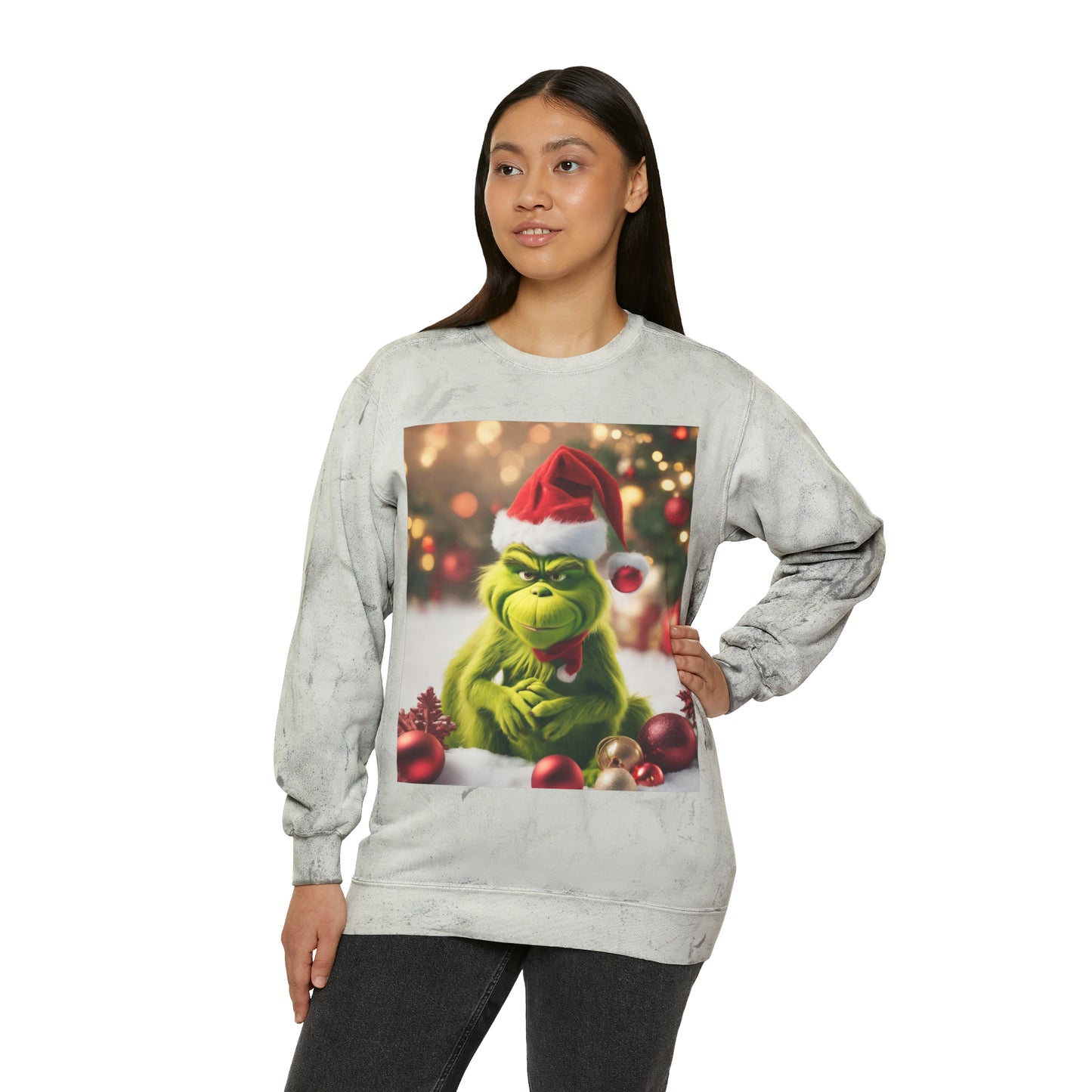 Unisex Color Blast Crewneck Sweatshirt