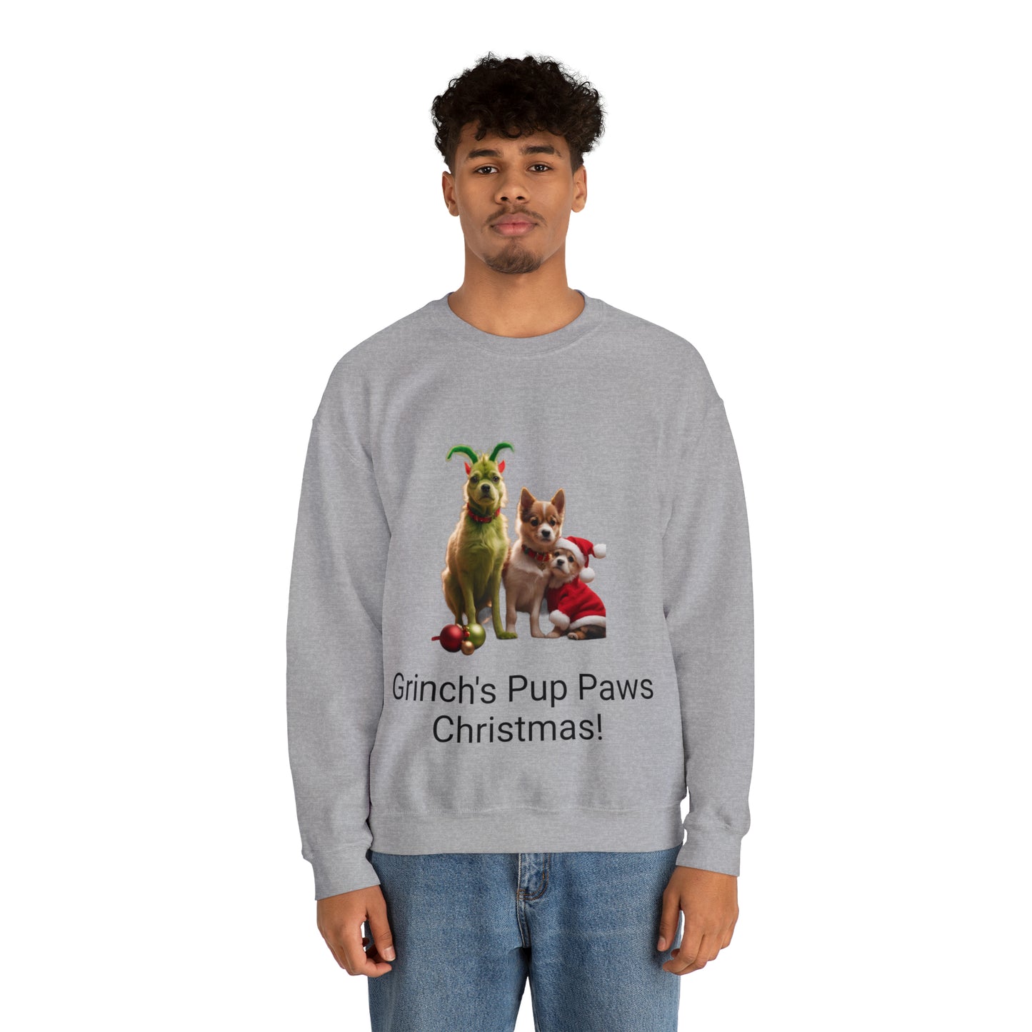 Grinch Pup Sweatshirt