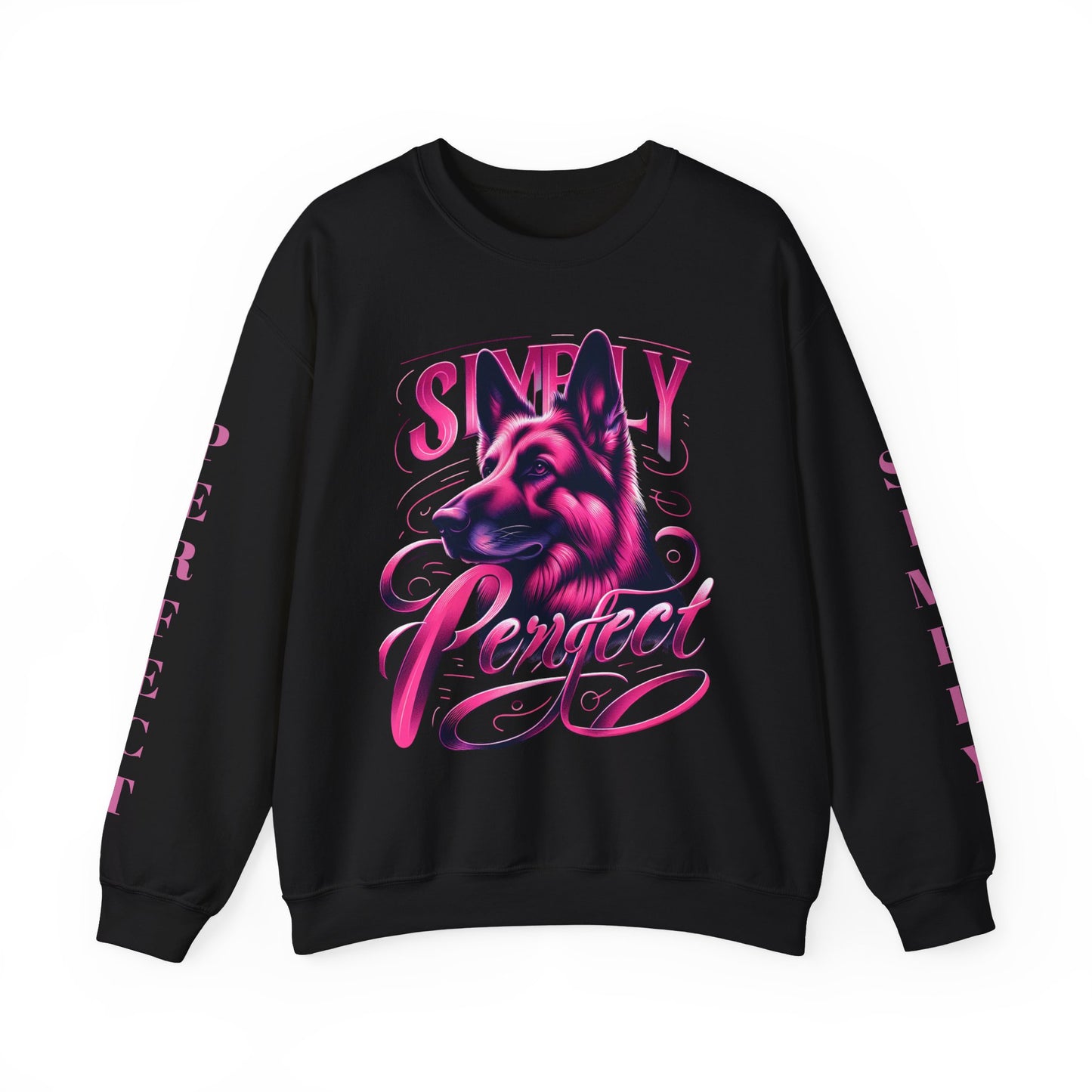 Simply Perfect German Shepherd Sweatshirt - Unisex Heavy Blend Crewneck
