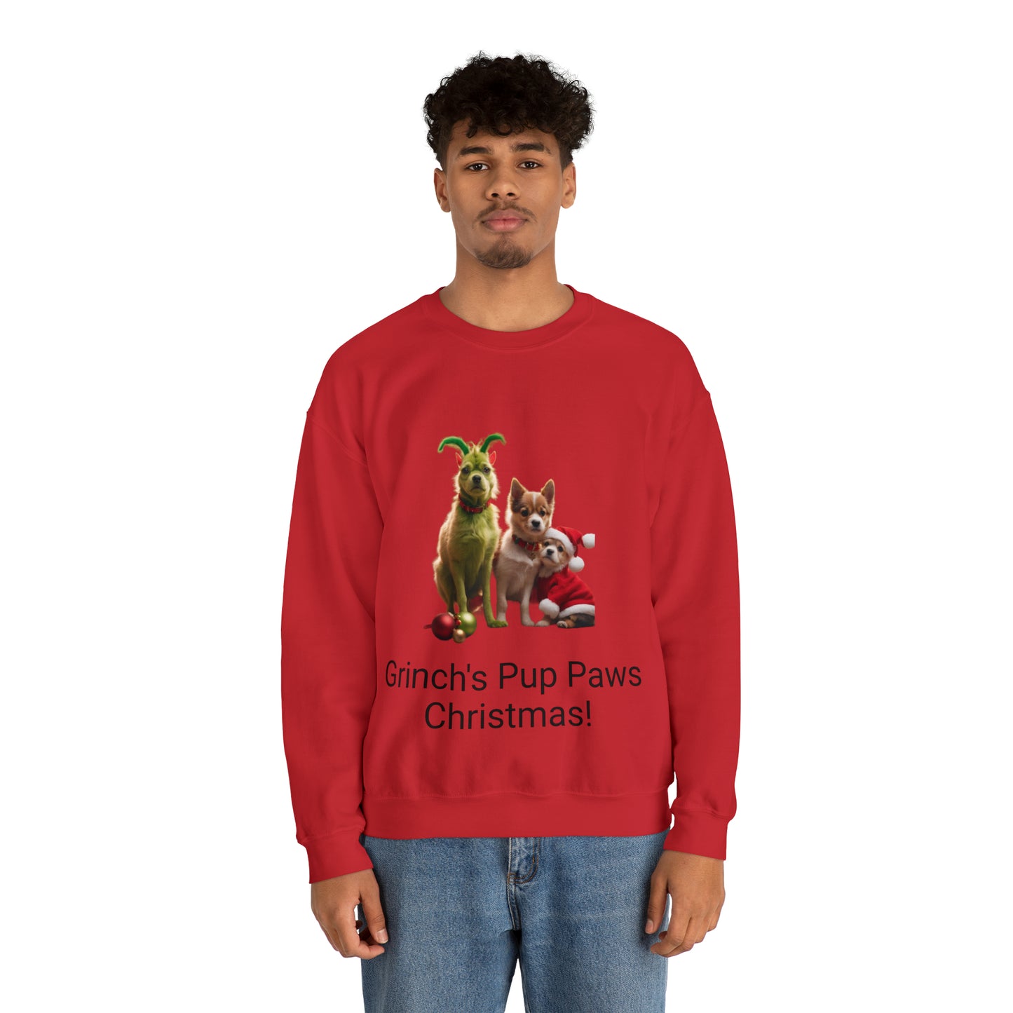 Grinch Pup Sweatshirt