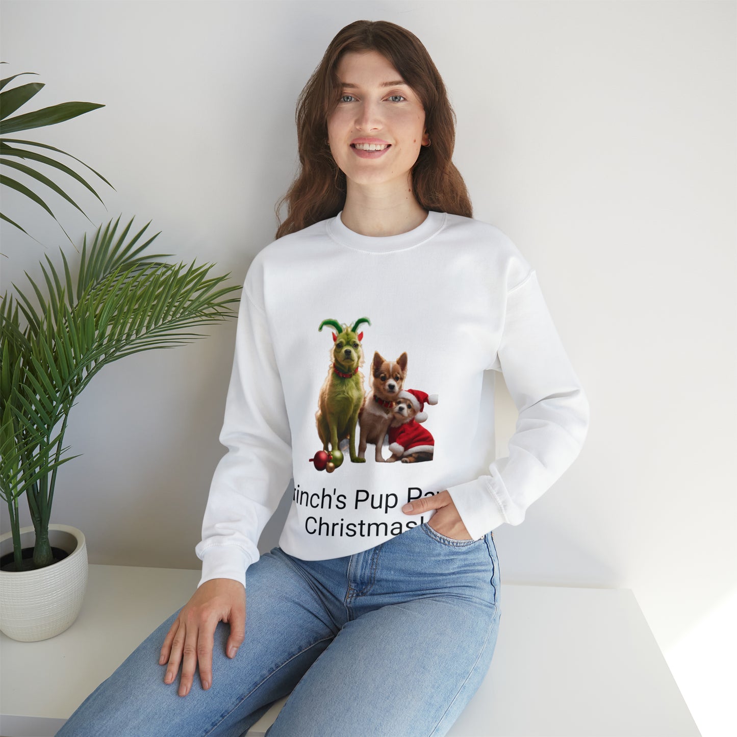Grinch Pup Sweatshirt