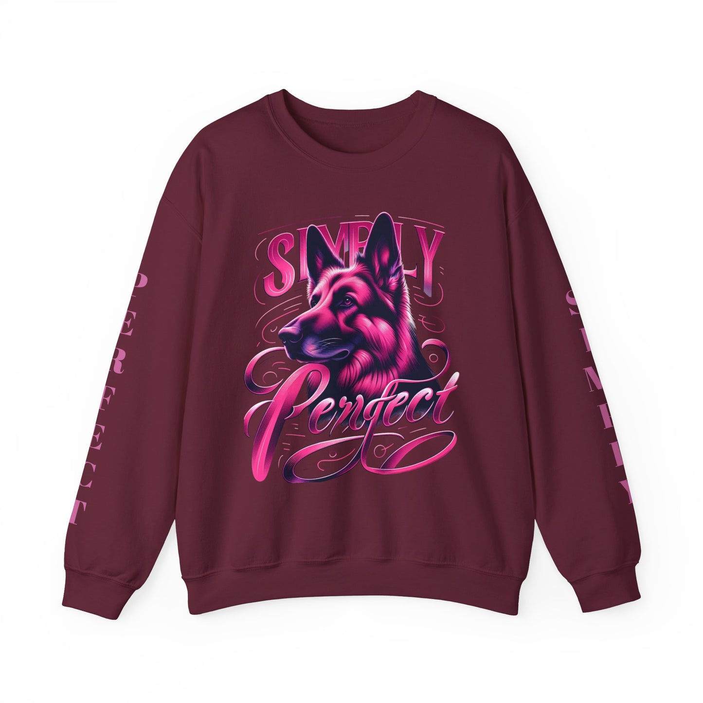 Simply Perfect German Shepherd Sweatshirt - Unisex Heavy Blend Crewneck
