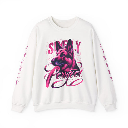 Simply Perfect German Shepherd Sweatshirt - Unisex Heavy Blend Crewneck