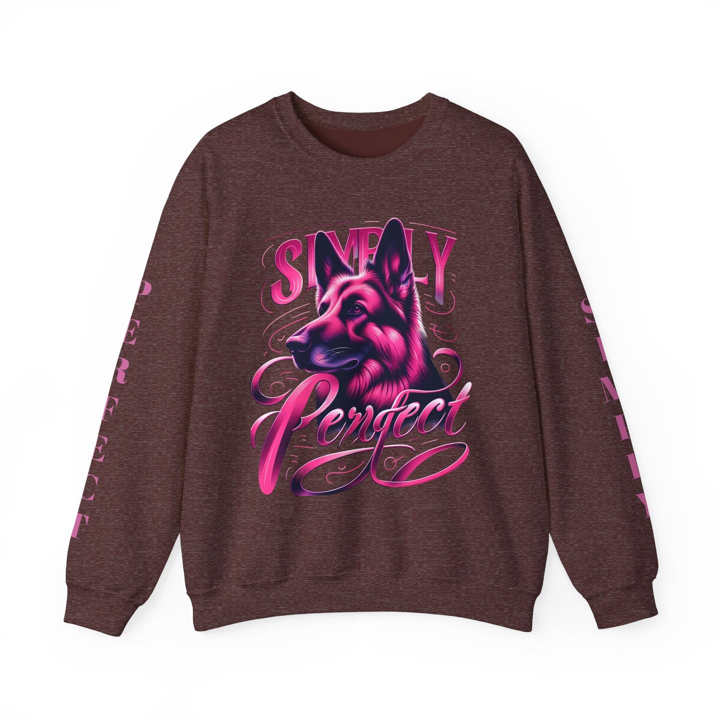 Simply Perfect German Shepherd Sweatshirt - Unisex Heavy Blend Crewneck