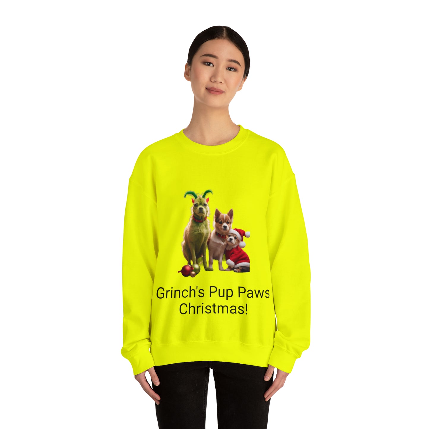 Grinch Pup Sweatshirt