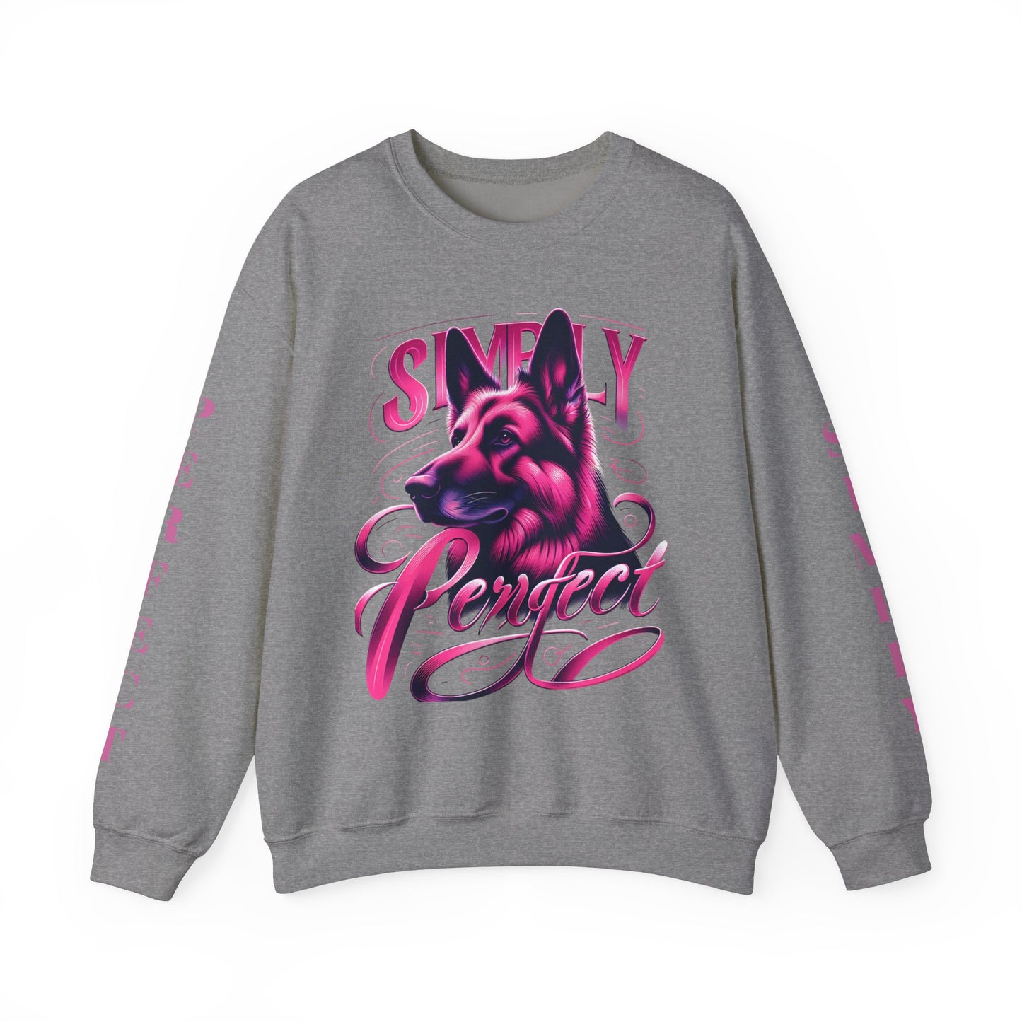 Simply Perfect German Shepherd Sweatshirt - Unisex Heavy Blend Crewneck