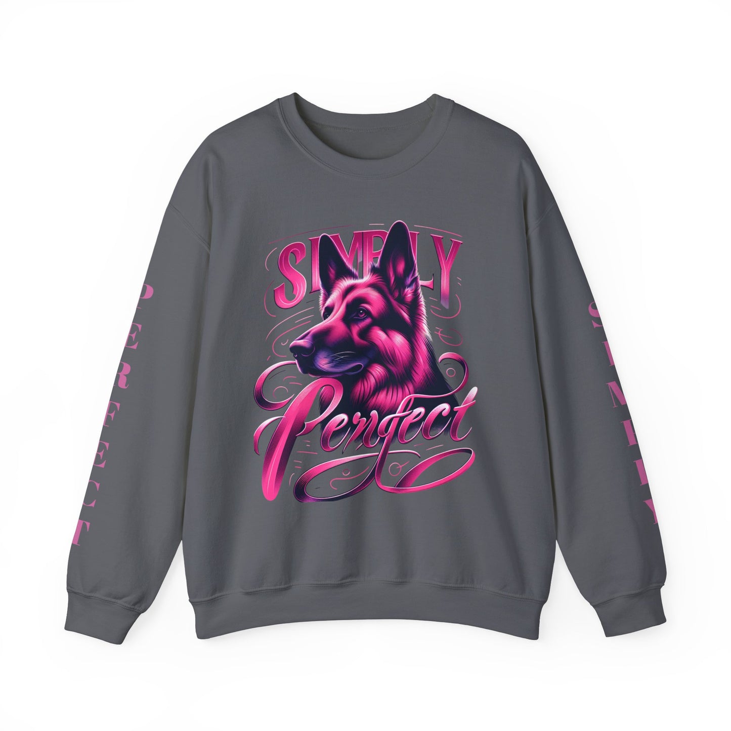 Simply Perfect German Shepherd Sweatshirt - Unisex Heavy Blend Crewneck