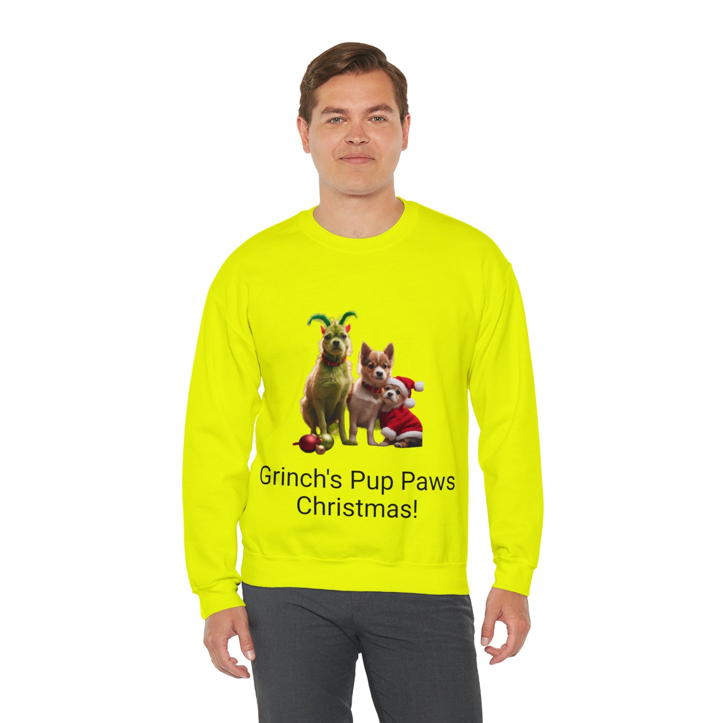 Grinch Pup Sweatshirt