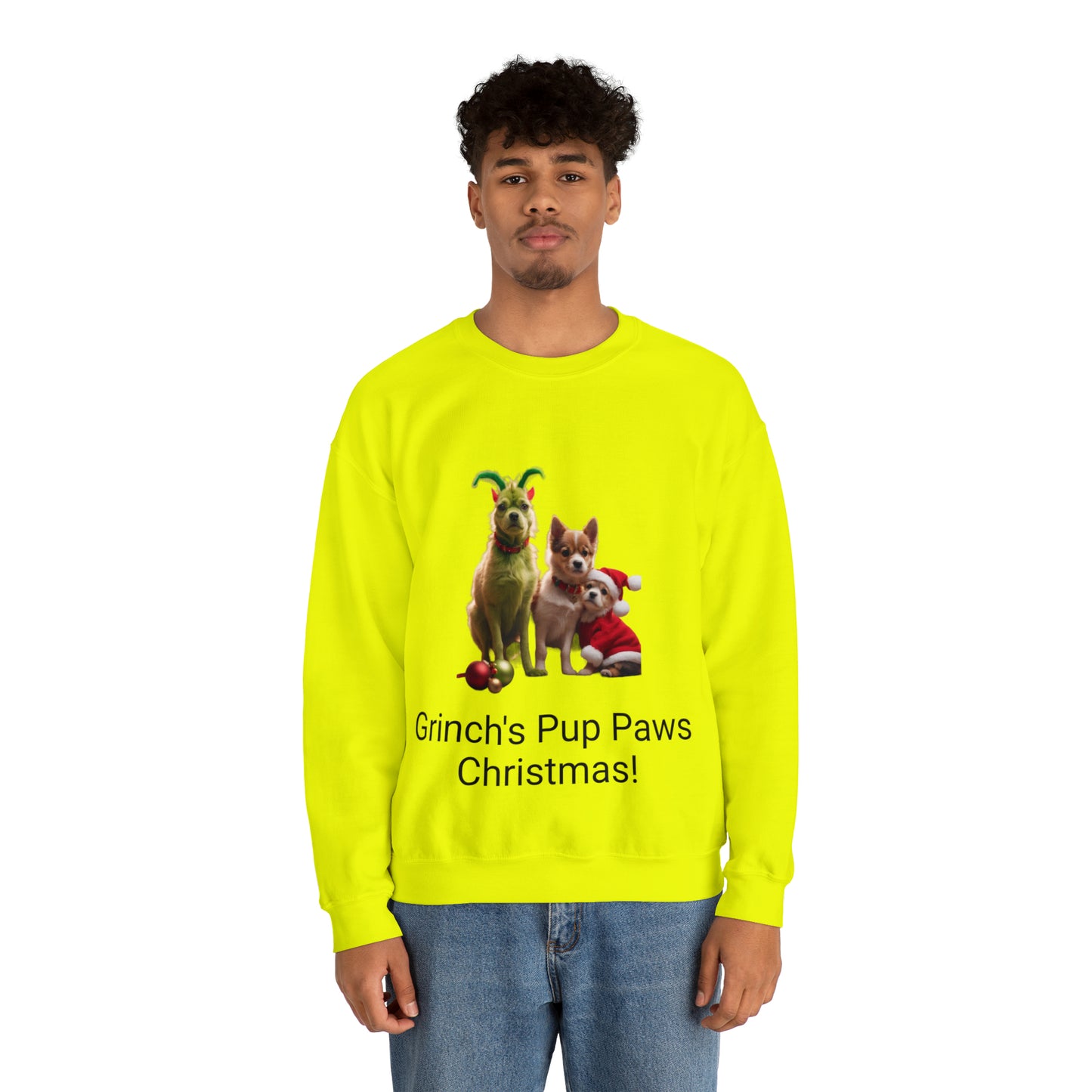 Grinch Pup Sweatshirt