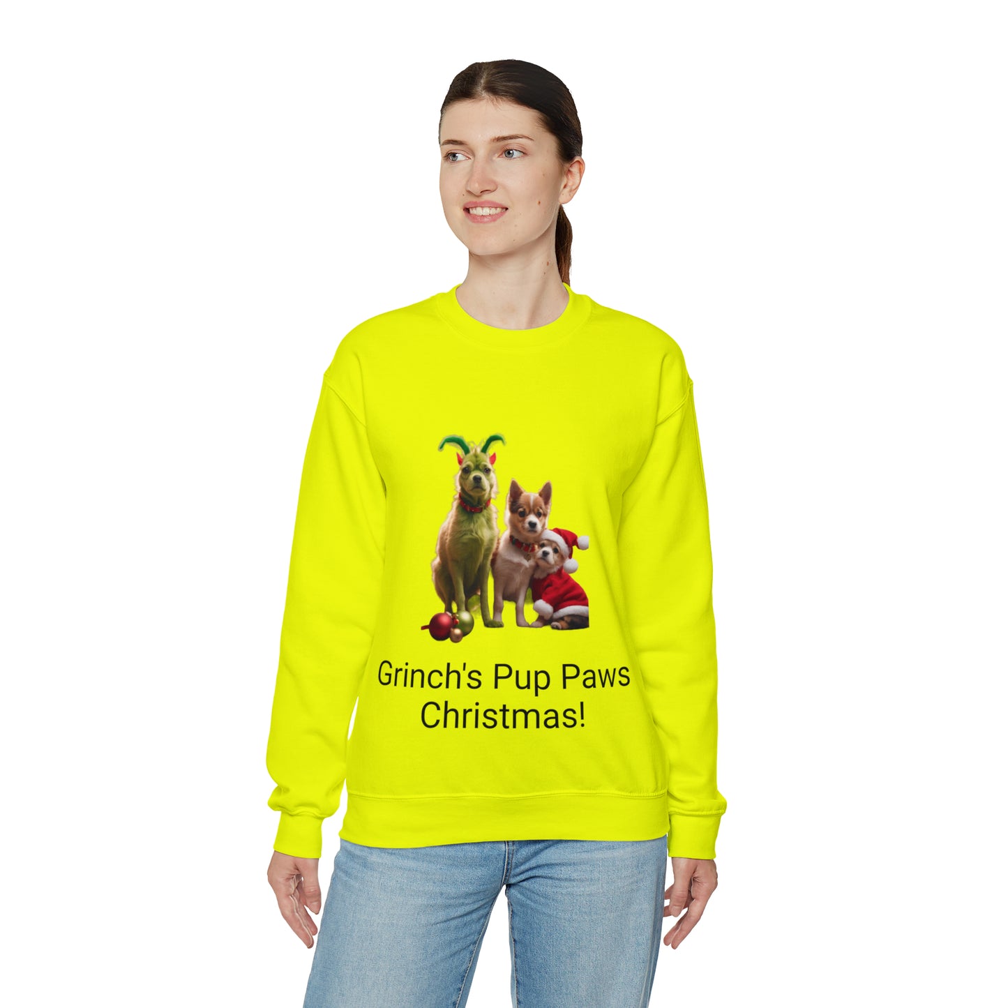 Grinch Pup Sweatshirt