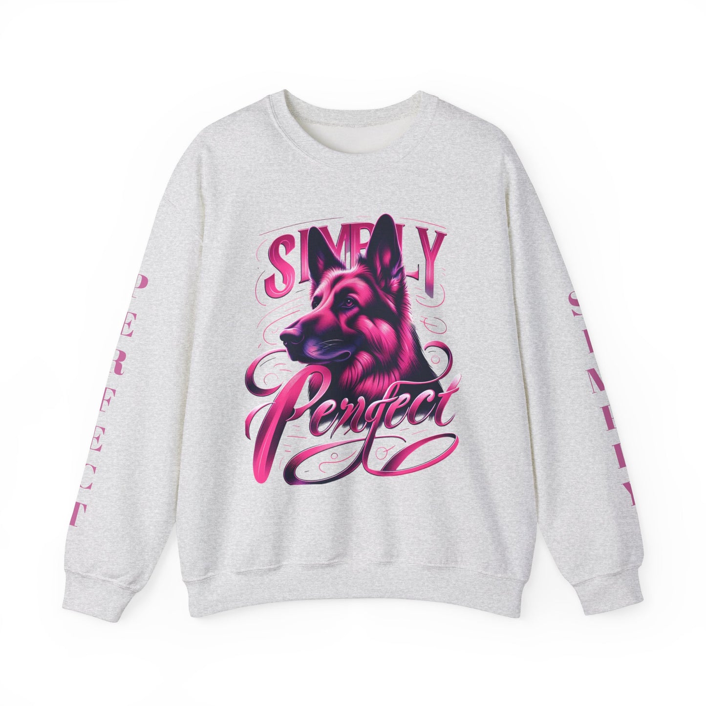 Simply Perfect German Shepherd Sweatshirt - Unisex Heavy Blend Crewneck
