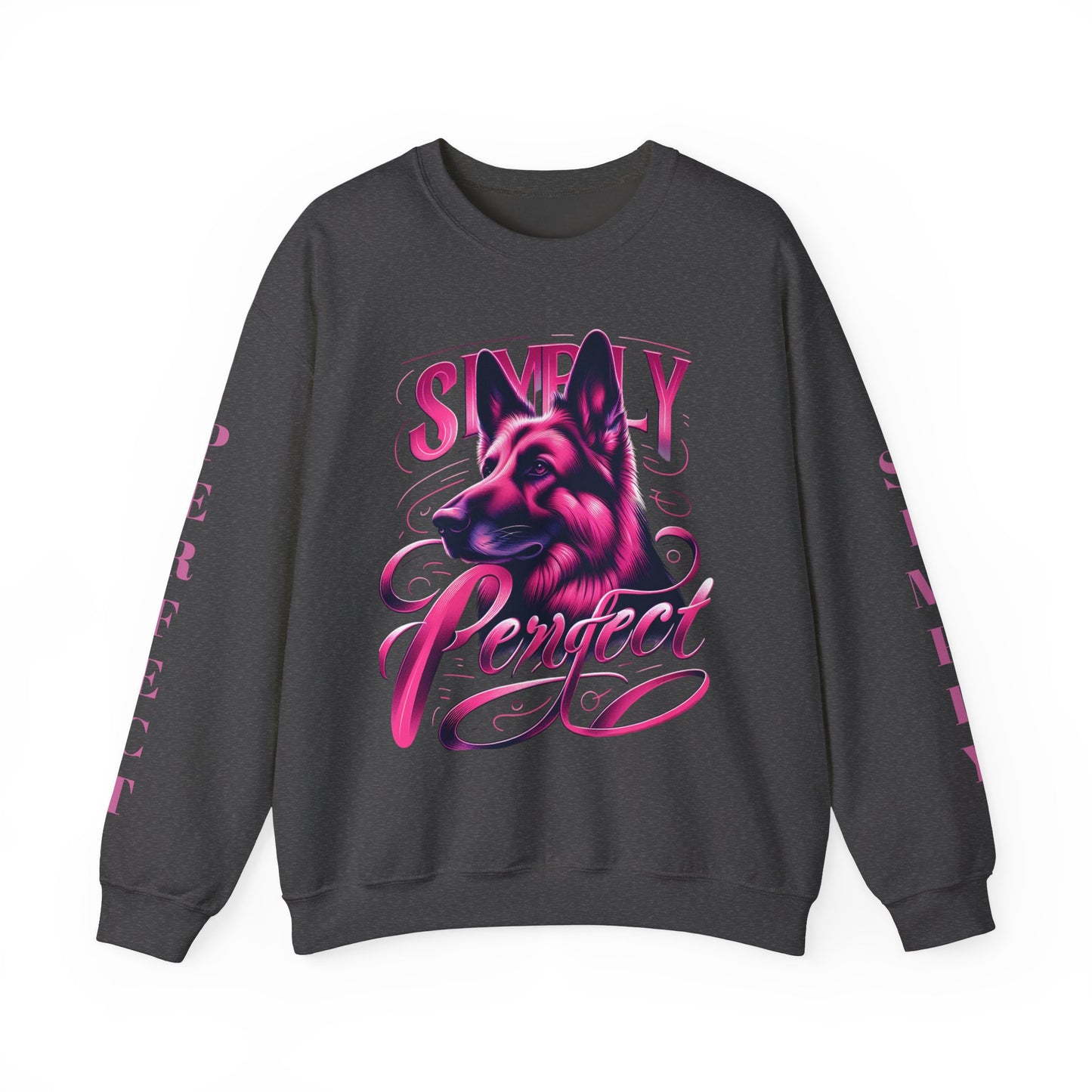 Simply Perfect German Shepherd Sweatshirt - Unisex Heavy Blend Crewneck