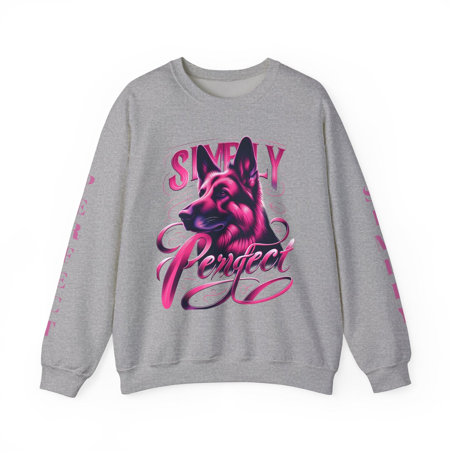 Simply Perfect German Shepherd Sweatshirt - Unisex Heavy Blend Crewneck
