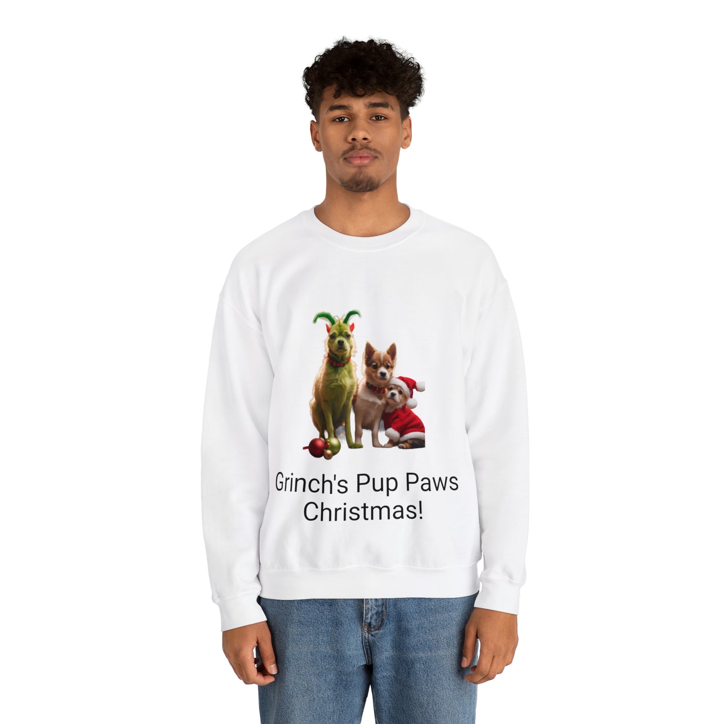 Grinch Pup Sweatshirt