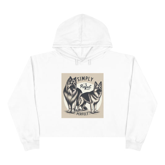 Simply Perfect Crop Hoodie - Stylish & Cozy for Dog Lovers