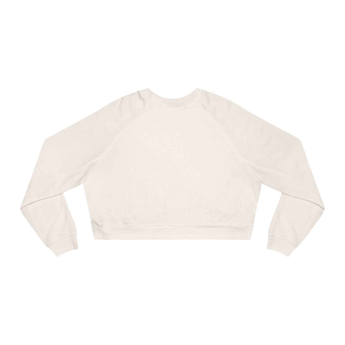 Women's Christmas Cropped Fleece Pullover