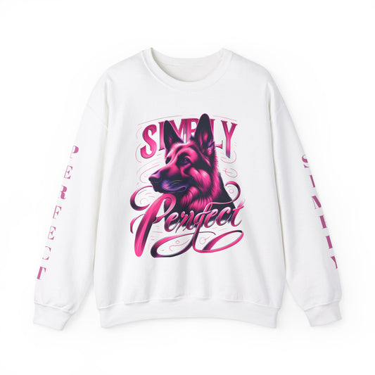 Simply Perfect German Shepherd Sweatshirt - Unisex Heavy Blend Crewneck